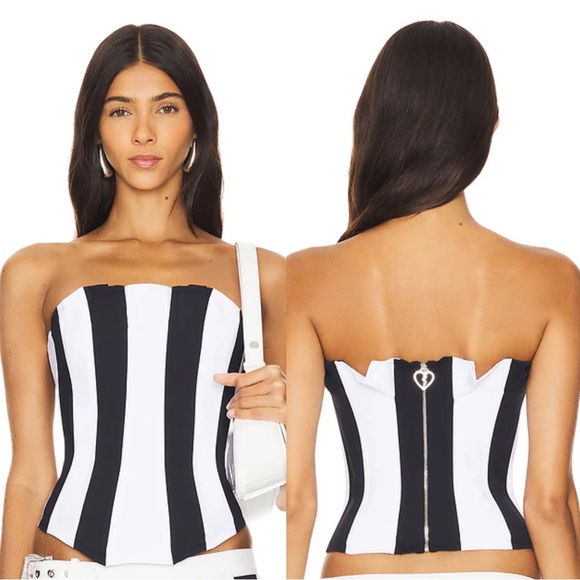POSTER GIRL Tops - NWT Poster Girl Halftime Corset Top Small